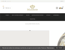 Tablet Screenshot of majordor.com